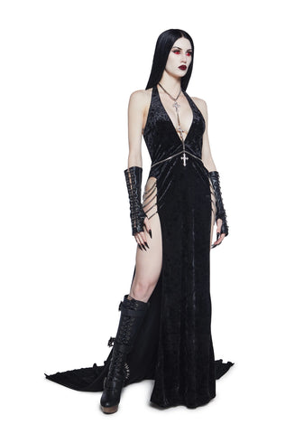 Queen Of The Dead Maxi Dress