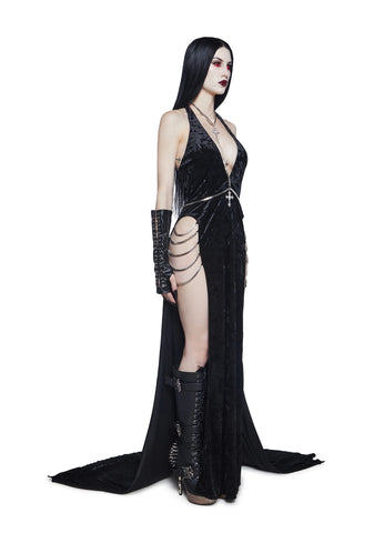 Queen Of The Dead Maxi Dress