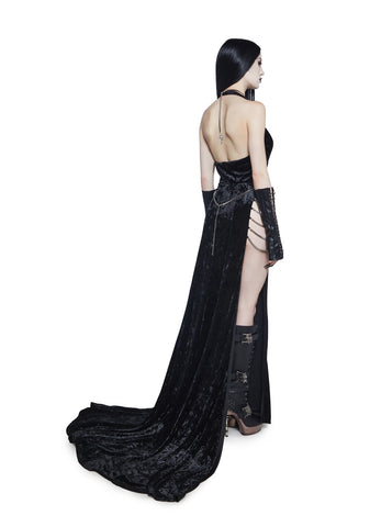 Queen Of The Dead Maxi Dress