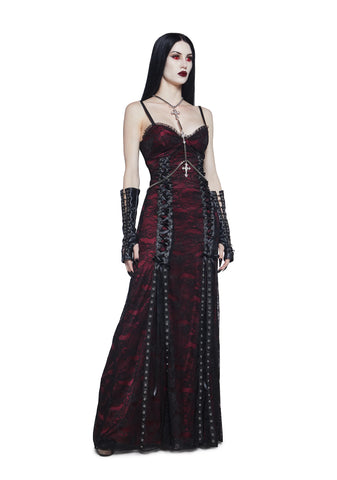 Bloodlust Coven Maxi Dress
