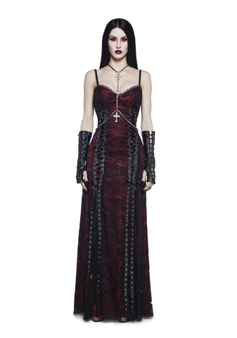 Bloodlust Coven Maxi Dress