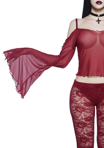 Alluring Secret Chiffon Blouse