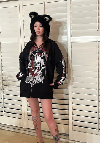 Shadow Of Death Zip-Up Hoodie