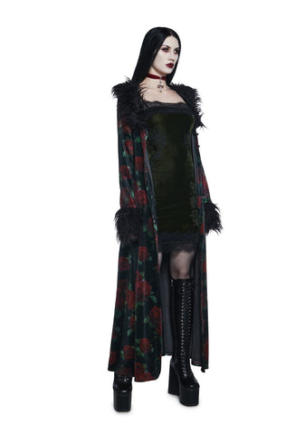 Take Me To The Altar Slip Dress - Green