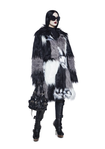 Pale Incognito Midi Coat