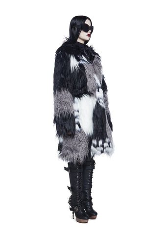 Pale Incognito Midi Coat