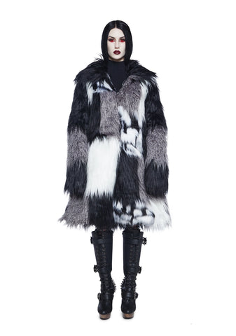 Pale Incognito Midi Coat