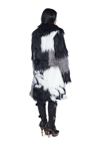 Pale Incognito Midi Coat