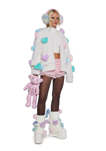 Snuggle Wonderland Hooded Sherpa Jacket