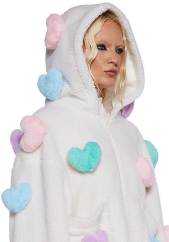 Snuggle Wonderland Hooded Sherpa Jacket