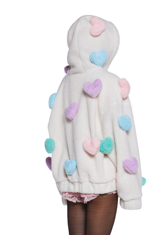 Snuggle Wonderland Hooded Sherpa Jacket