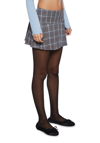 Cartala Pleated Mini Skirt