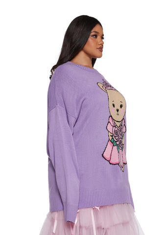 Storybook Sweetness Intarsia Sweater