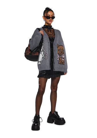 Play Things Oversized Cardigan