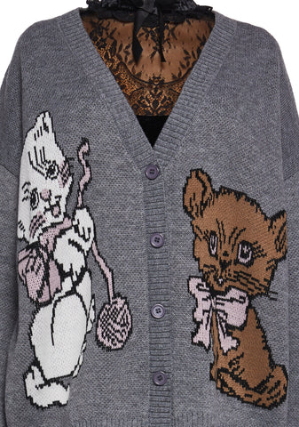 Play Things Oversized Cardigan