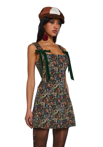 Pixie Stardust Mini Dress - Jacquard