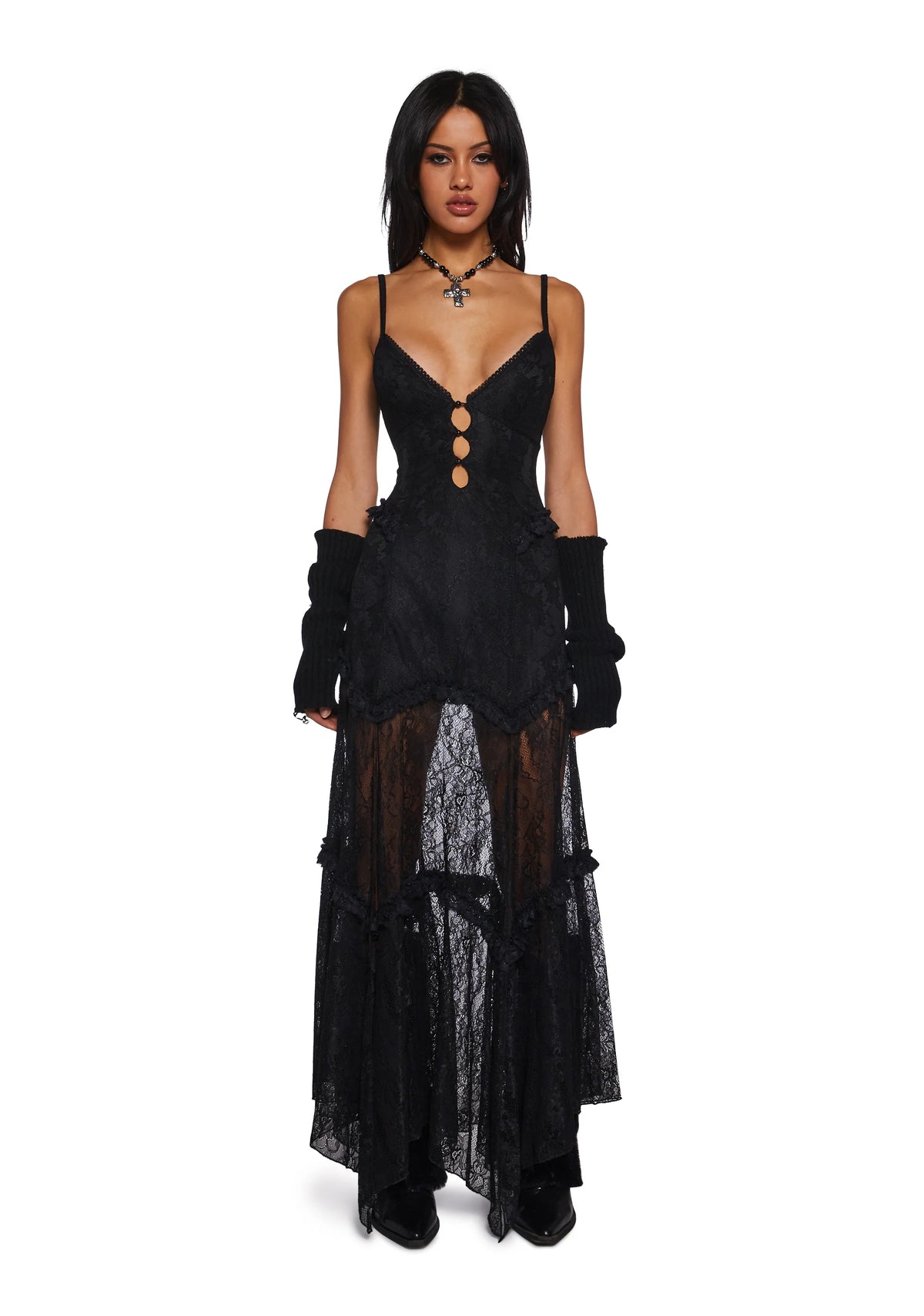 Imagined West Maxi Dress - Black