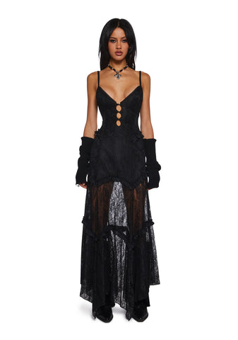 Imagined West Maxi Dress - Black