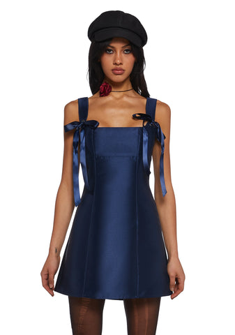 Pixie Stardust Mini Dress - Dark Blue