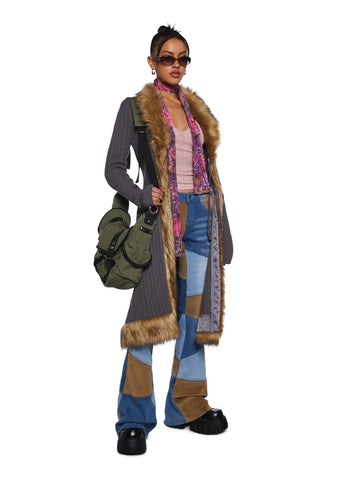 Original Image Knit Cardigan