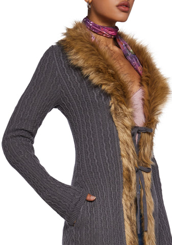 Original Image Knit Cardigan