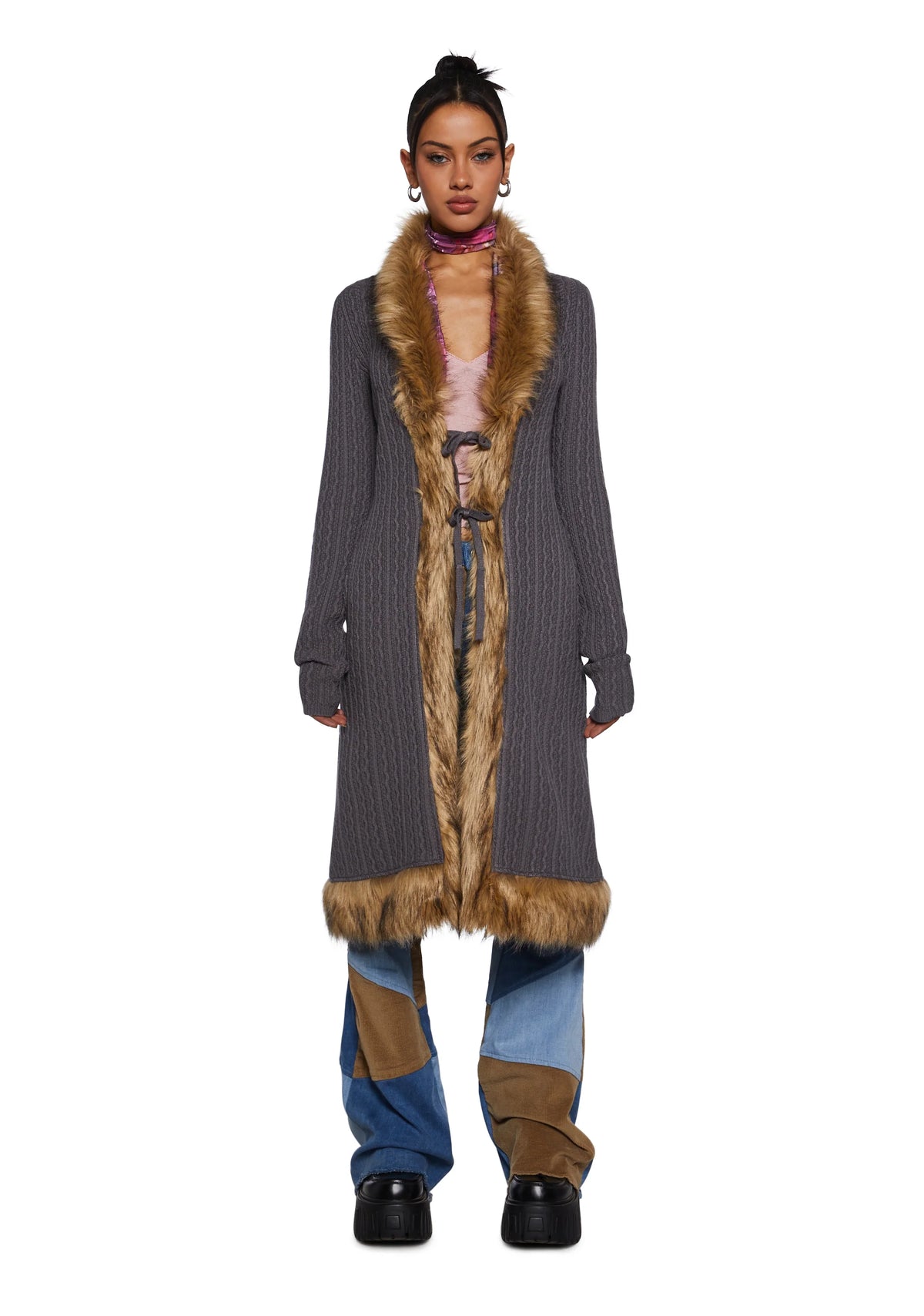 Original Image Knit Cardigan