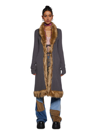 Original Image Knit Cardigan