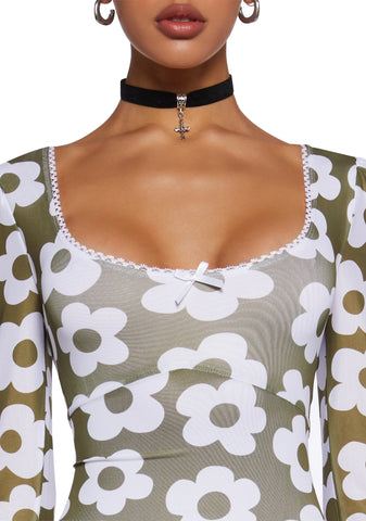 Cross Posting Babe Mini Dress