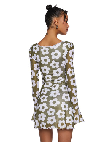 Cross Posting Babe Mini Dress