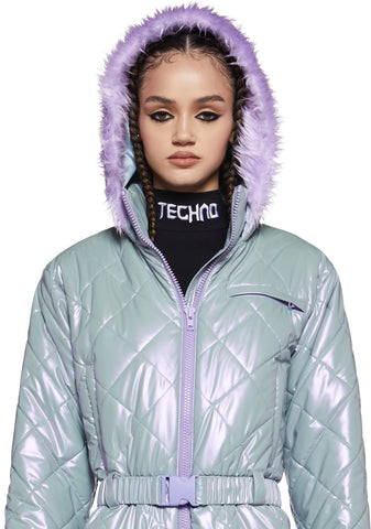 Euphoric Escapades Quilted Snowsuit