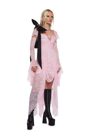 Ruled By Love High-Low Maxi Dress