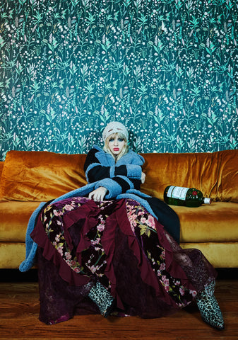 Stumbled On Sublime Maxi Skirt  - Burgundy