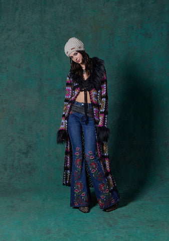 Woven Dreams Embroidered Jeans