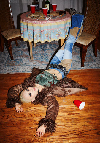 There She Goes Patchwork Jeans