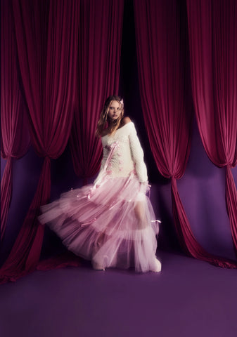 Late To The Ball Tulle Maxi Skirt