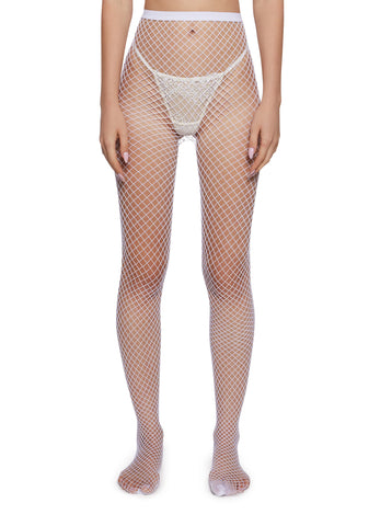 Very Demure Fishnet Tights