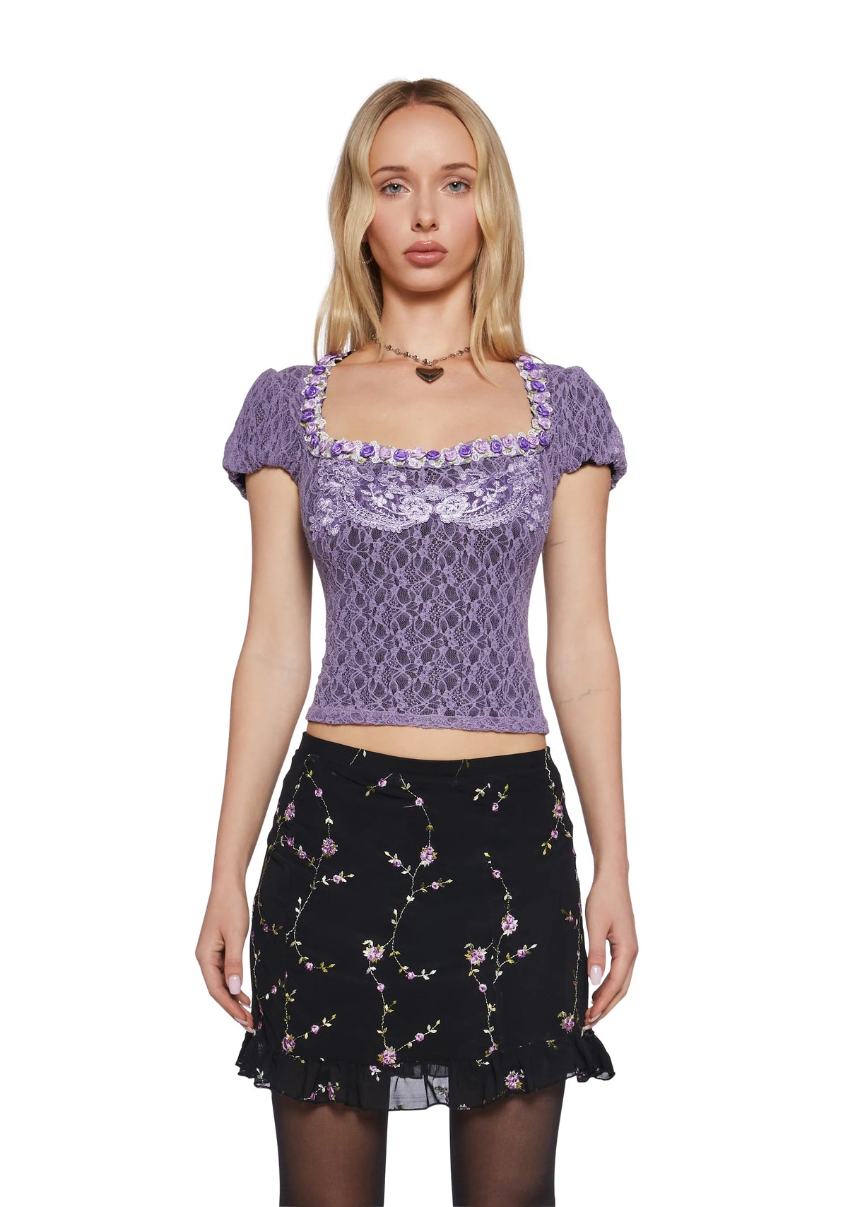 Hideaway Spell Lace Top