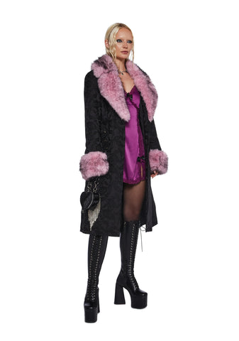 Regal Presence Brocade Coat