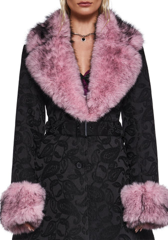 Regal Presence Brocade Coat