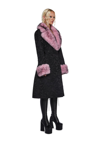 Regal Presence Brocade Coat