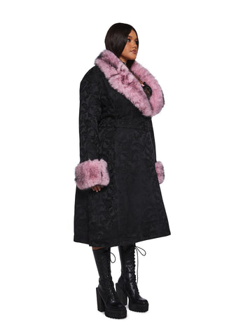 Regal Presence Brocade Coat