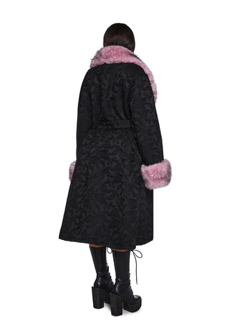 Regal Presence Brocade Coat