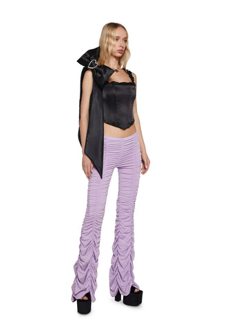 Lasso Babe Flare Pants - Lavender
