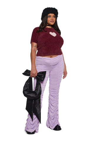 Lasso Babe Flare Pants - Lavender