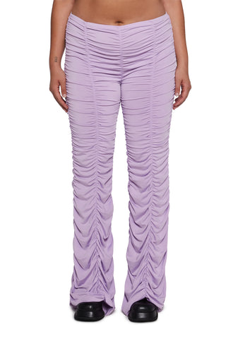 Lasso Babe Flare Pants - Lavender