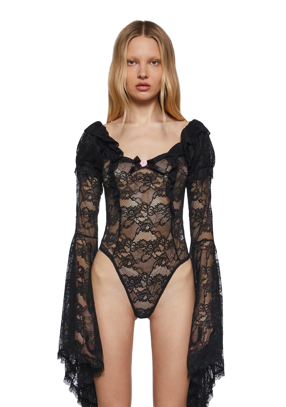 Dazzling Seduction Lace Bodysuit