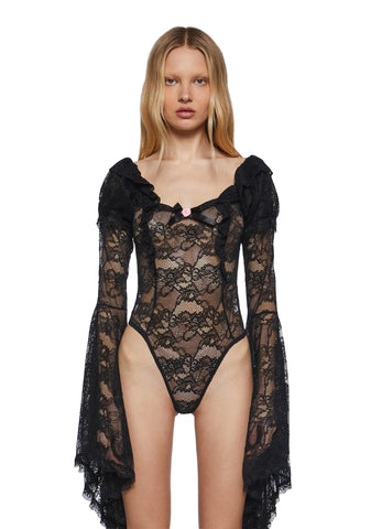 Dazzling Seduction Lace Bodysuit