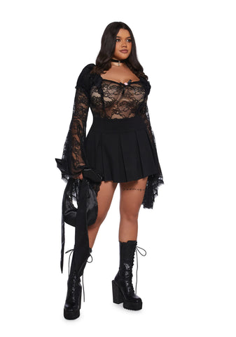 Dazzling Seduction Lace Bodysuit