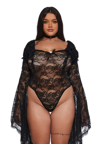 Dazzling Seduction Lace Bodysuit