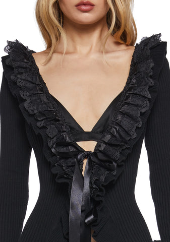 Celestial Darkness Knit Cardigan